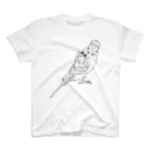 tori-mofumofuの羽衣セキセイインコ Regular Fit T-Shirt