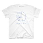 WOMBAT LOVERS CLUBのウォンバット先輩 スタンダードTシャツ