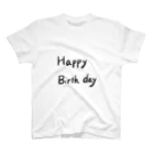 type-Tのゆる文字　Happy Birth day　#017 スタンダードTシャツ