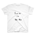 type-Tのゆる文字　Swim in the sky　#019 スタンダードTシャツ