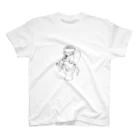 36sanのpooping cat Regular Fit T-Shirt