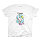 もふこのゆめかわ！１２星座シリーズ　うお座 スタンダードTシャツ