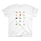 yu-popのはんなり和菓子 スタンダードTシャツ