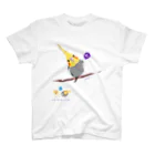 LittleLoroのウルトラ ぽてちん オカメインコ 0432 正面で目が6 Regular Fit T-Shirt