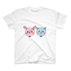 うみでこch【公式】のNEWうさねこちゃん スタンダードTシャツ