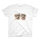 Momojiの犬画のノーフォークテリア24 Regular Fit T-Shirt