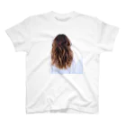 kikiのLong wave hair! Regular Fit T-Shirt