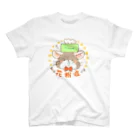 わん。(・Y・=)βの私は花粉症です。（チンチラちぇびver.) スタンダードTシャツ