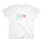 Lollipopの三兄弟(青･黄･赤) スタンダードTシャツ