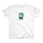 カワイーソー🀄️緑一色しか勝たん  麻雀グッズのアマビエさん スタンダードTシャツ