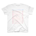 ネコのムニエルのネコボーダーTシャツ Regular Fit T-Shirt