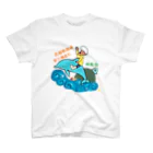 たじんのおみせのイルカに乗ったmichio Regular Fit T-Shirt