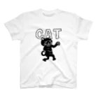 スナックキミドリ -購買部-のCATさん（黒猫） Regular Fit T-Shirt