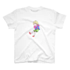 ピクタロウ ですのa happy heart late start boy スタンダードTシャツ