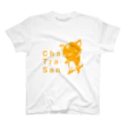 はるる堂の茶トラさん『Cha Tra San』ロゴ Regular Fit T-Shirt