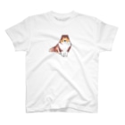ずっこ（zucco.)のおすわりシェルティ Regular Fit T-Shirt