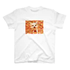 ねこっちくんカンパニーのカラフルねこっちくん スタンダードTシャツ