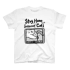 necocoaのStay Home with Internet Cats 💻🐈 スタンダードTシャツ