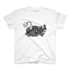 TOMOKUNIのAnimalia Kinky “ Black Atlantic Footballfish ”  Regular Fit T-Shirt
