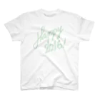 HAPPY 2016のHAPPY 2016正月 グッズ FRESH GREEN スタンダードTシャツ