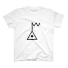 Yes Symbol Maniaの地図記号シリーズ【電子基準点】 スタンダードTシャツ