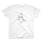 せきせいいんこのぴっぴちゃんのオカメインコのぷっかちゃん Regular Fit T-Shirt