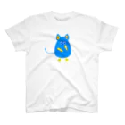 Qsarkのねずみのキャラクター スタンダードTシャツ