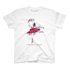 NAHO BALLET STUDIOの夢みるバレリーナ🌹 スタンダードTシャツ