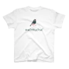 たかはらの跳ねる桜文鳥ホッピングチュピチュピ スタンダードTシャツ