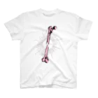 Yopioの大腿骨 PINKバージョン スタンダードTシャツ