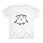 絵描き農家まえやま(まご)のニンニクくん線画 スタンダードTシャツ