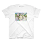 ハチワレと茶トラのやまがたひつじがヤマヤマいるところ Regular Fit T-Shirt