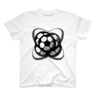 torifuのサッカーボール(ブレ球) スタンダードTシャツ