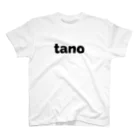 HAHAHA CLOTHINGのtanoシリーズ(ロゴ黒) Regular Fit T-Shirt