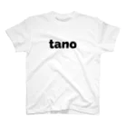 HAHAHA CLOTHINGのtanoシリーズ(ロゴ黒) スタンダードTシャツ