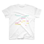 朝が嫌いだ。のmelody スタンダードTシャツ