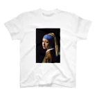 Cait Sithのフェルメール プリントT ／ 'GIRL WITH A PEARL EARRING' ART PRINT T スタンダードTシャツ