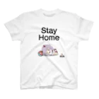 松や SUZURI店のBAD GIRL 猫またのTシャツ【特別版】 スタンダードTシャツ