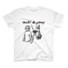 Too fool campers Shop!のOuchi de Camp(黒文字) Regular Fit T-Shirt