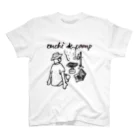 Too fool campers Shop!のOuchi de Camp(黒文字) スタンダードTシャツ