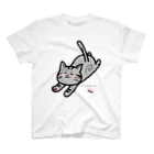 夜猫商店のアメショ① スタンダードTシャツ