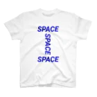 saraquamarianoのSPACE (両面) Regular Fit T-Shirt