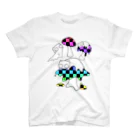 B6_6bitのmushroom  スタンダードTシャツ