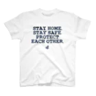 BEACH CRAFTのSTAY HOME TEE Regular Fit T-Shirt