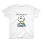 BEERKICHI(ビアキチ)の手洗いうがいが大事(手描き) 白 スタンダードTシャツ