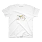 Hello Happy Catのピロピロ〜 Regular Fit T-Shirt