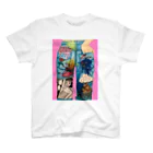 Rの80’sジーンズイラスト スタンダードTシャツ