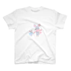 やたにまみこのema-emama『hold hands』 スタンダードTシャツ