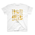 タバタ画房の赤柴たくさん　Ver.1 スタンダードTシャツ