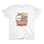 DECORのネコがいっぱい/カゴver. Regular Fit T-Shirt